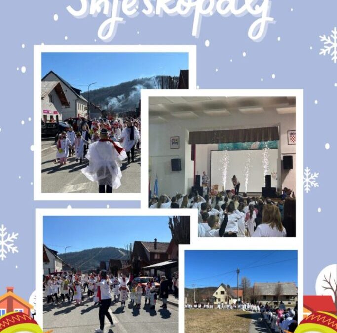 Snješkopalj – velika povorka snjegovića