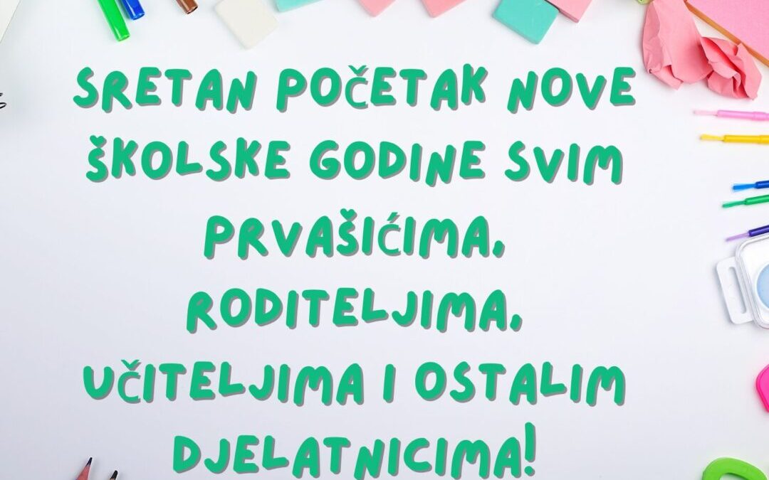 Početak nove školske 2025./2026. godine